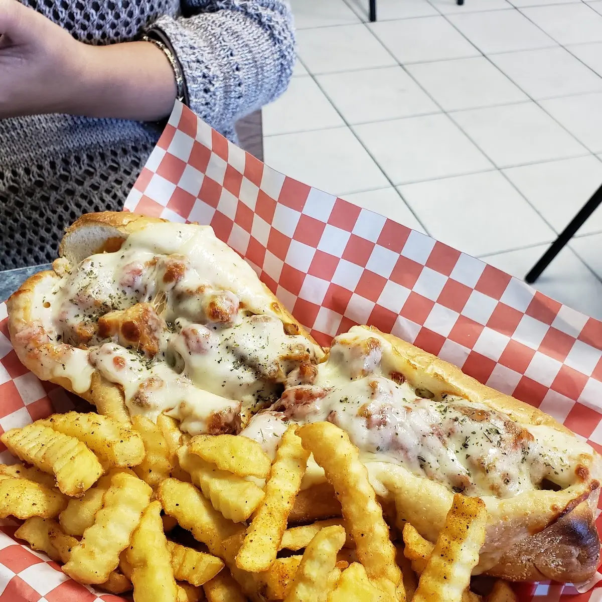 Chicken Parmigiana Sub