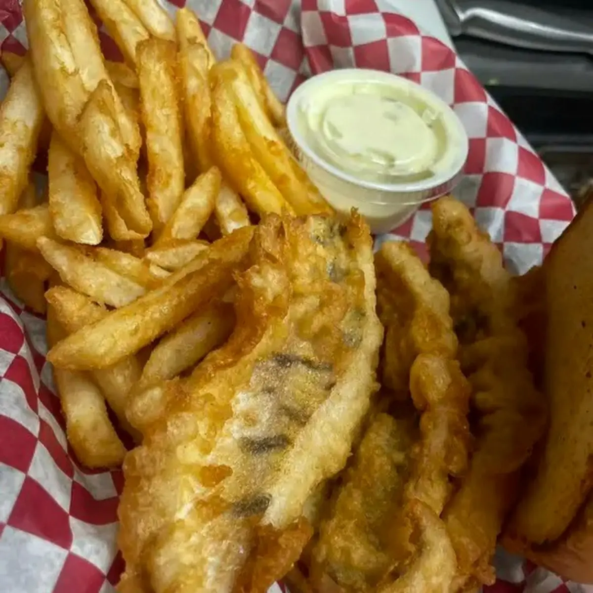 Perch Basket with Fries