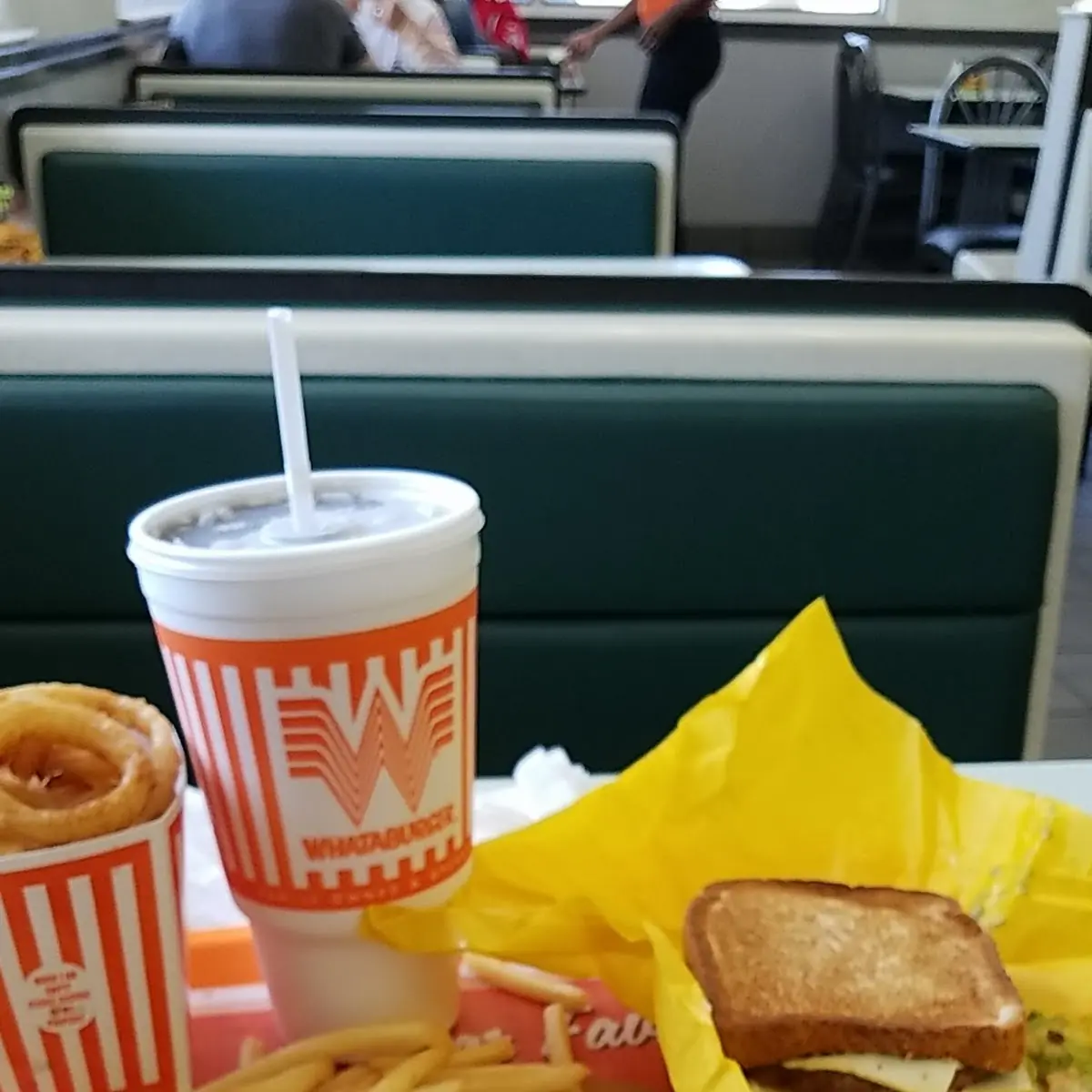 Whataburger with Cheeseburger Meal