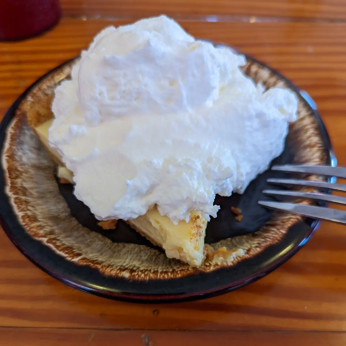 Key Lime Pie with Whipped Cream