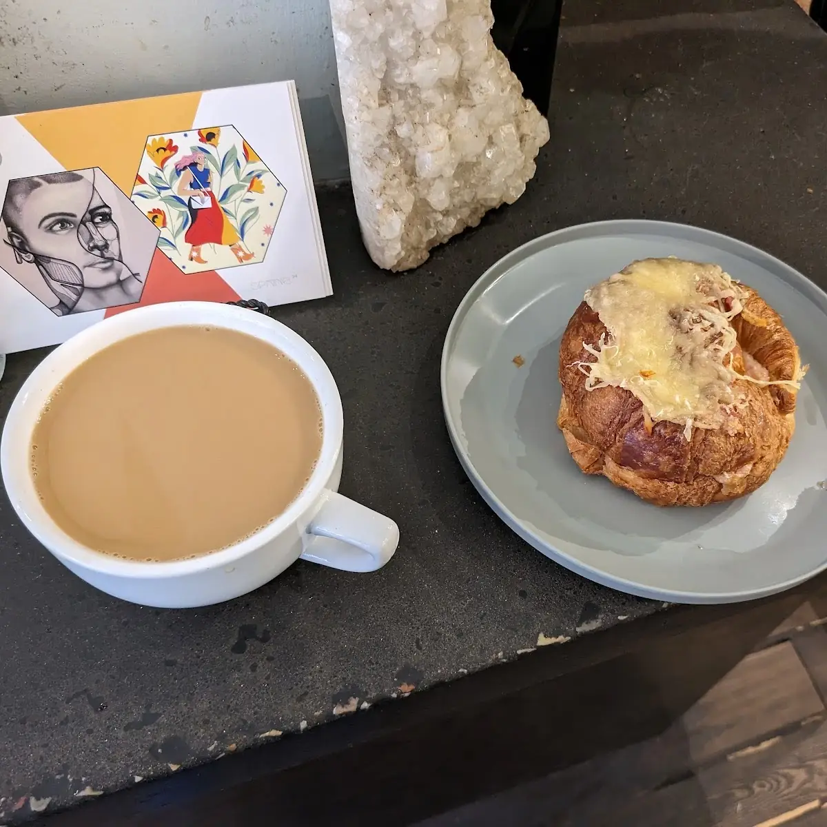 Ham and Cheese Croissant