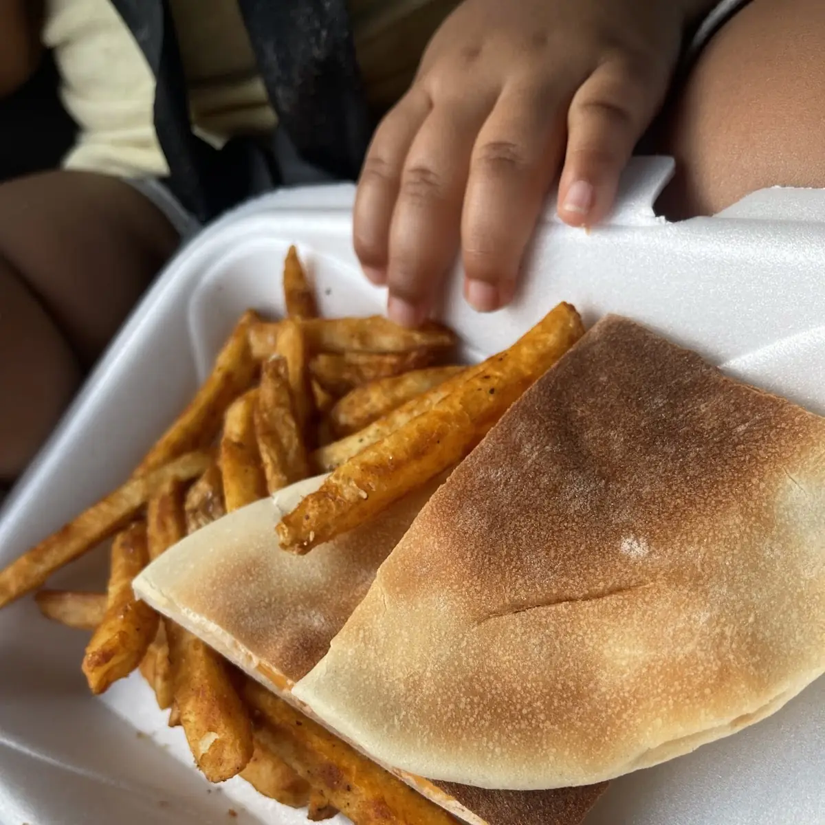 Pita Grilled Cheese Sandwich