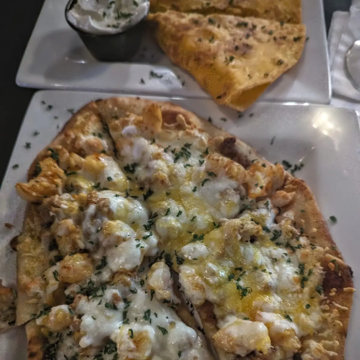 Tierra Y Mar Flatbread Pizza