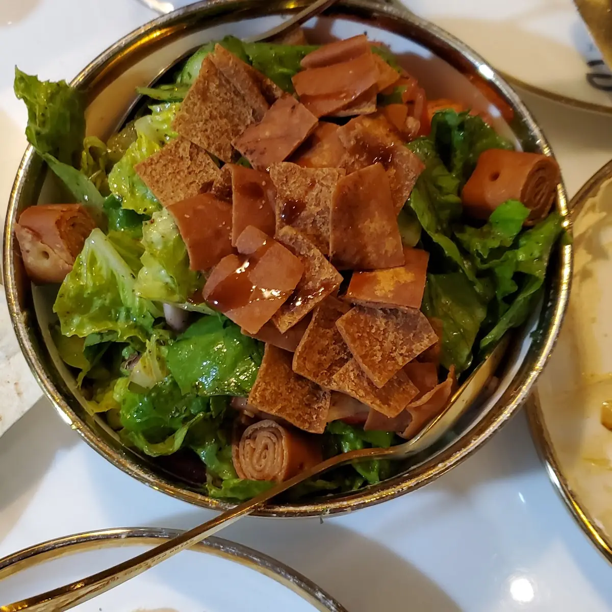 Grilled Halloumi Salad