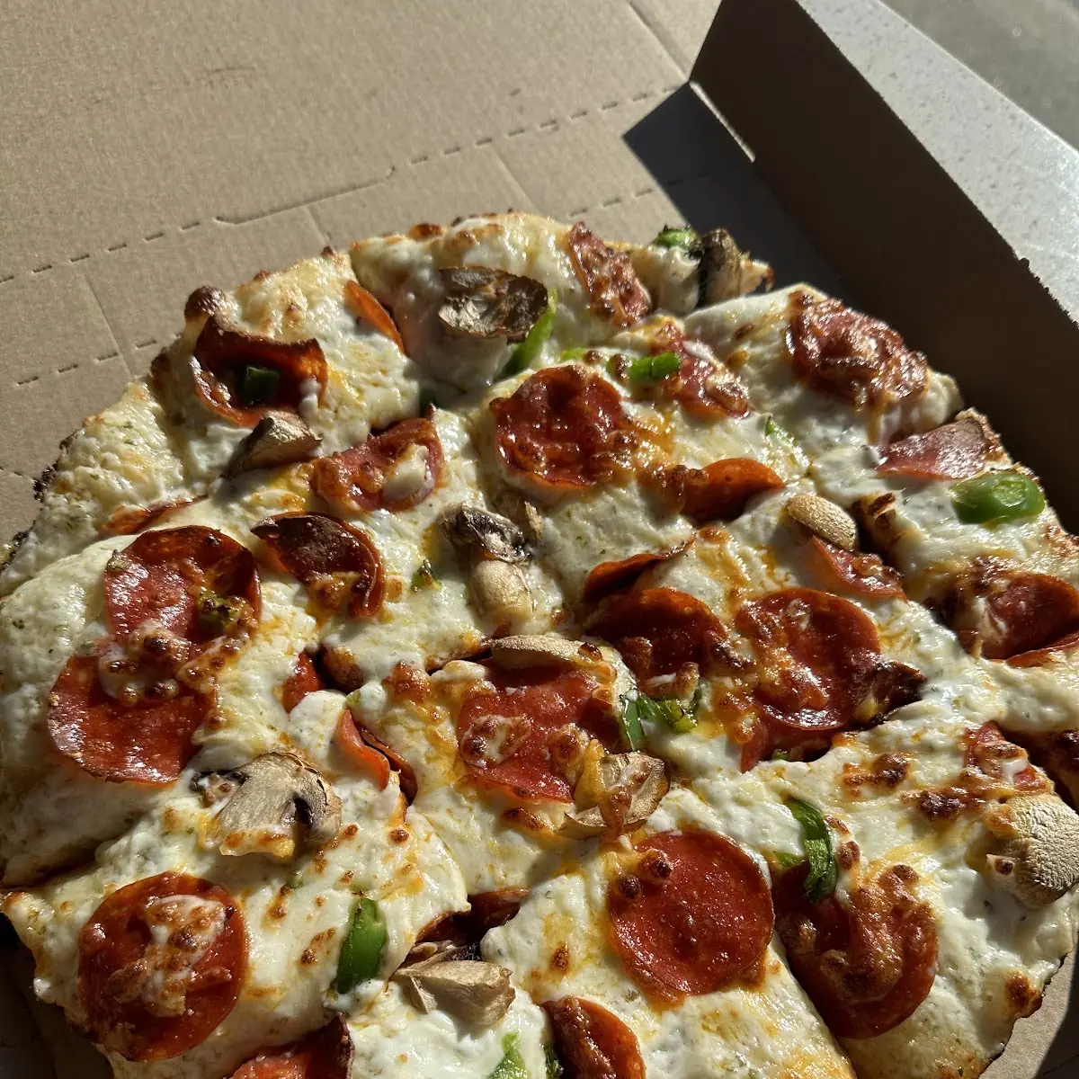 Pan Pepperoni Pizza