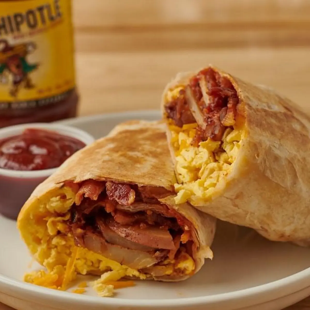 'Baja' Chipotle Chicken Burrito