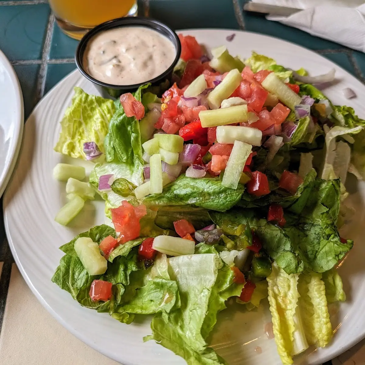 Side Salad with Jalapeno Ranch