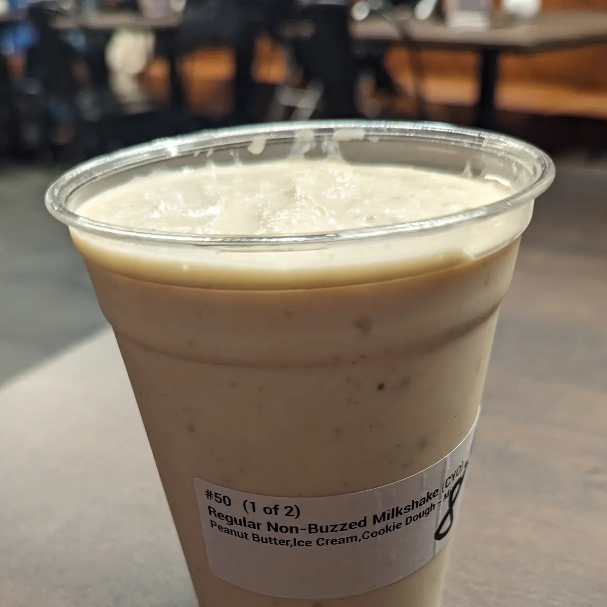 Peanut Butter Milkshake