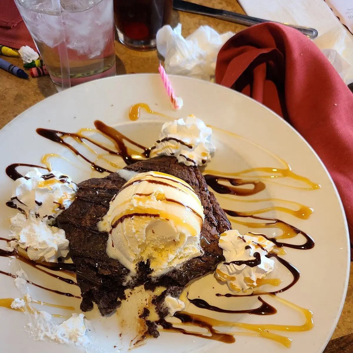 Brownie Sundae