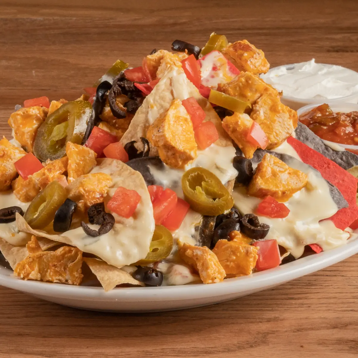 Buffalo Chicken Nachos