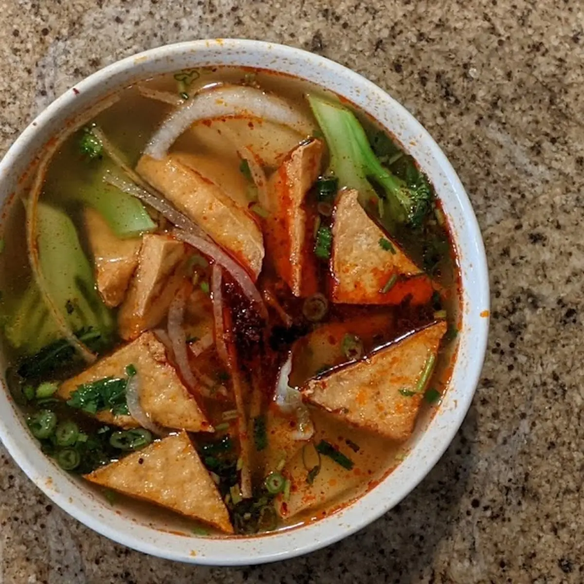 Pho Chay - Vegetarian Soup Tofu & Vegetables
