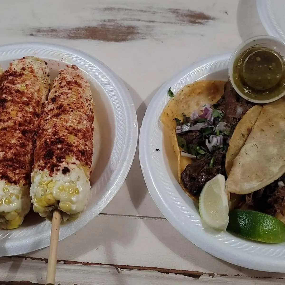 Street Tacos Street Corn