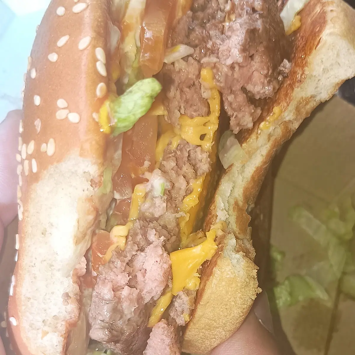 Quarter Pounder Hamburger