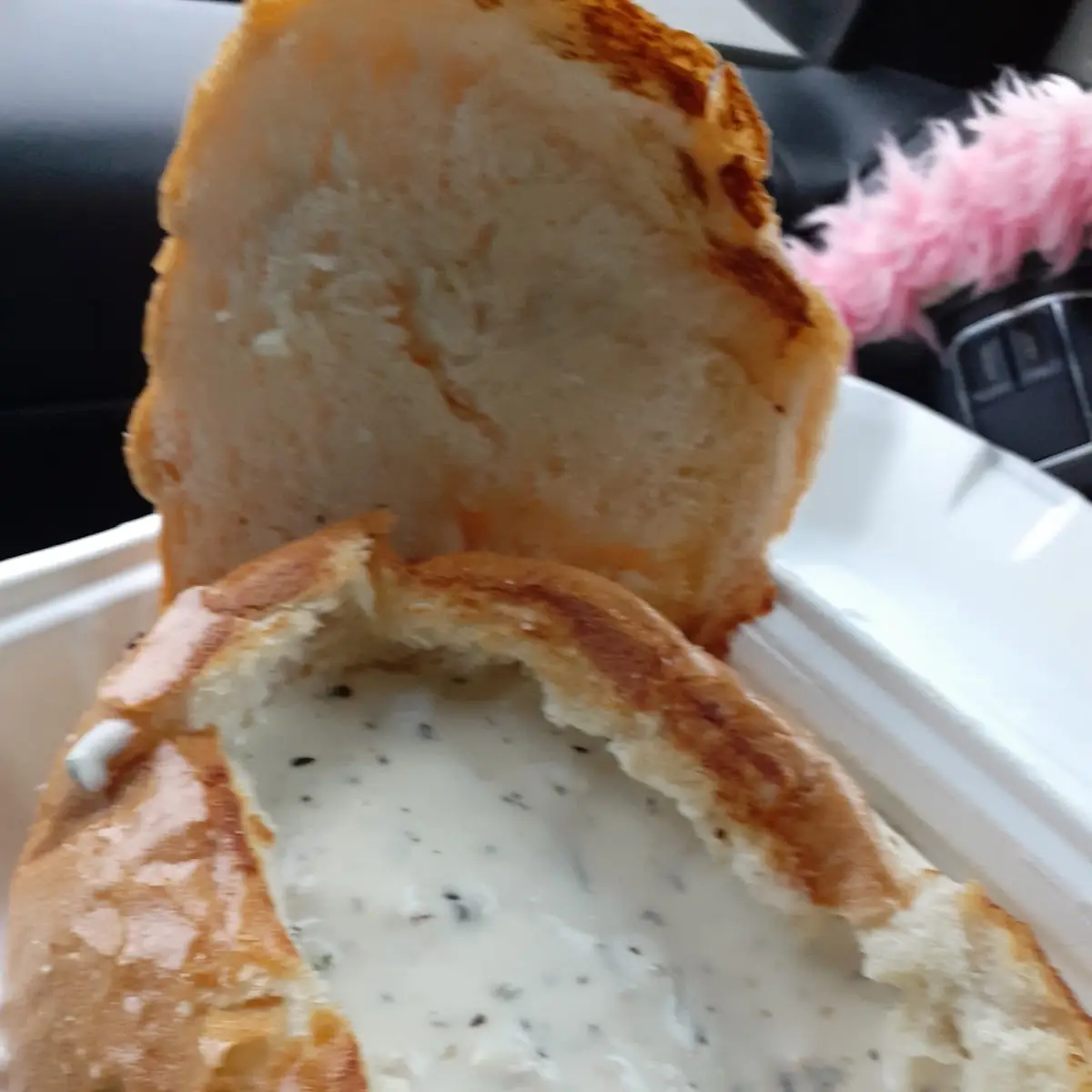 Crab Fondue Breadbowl