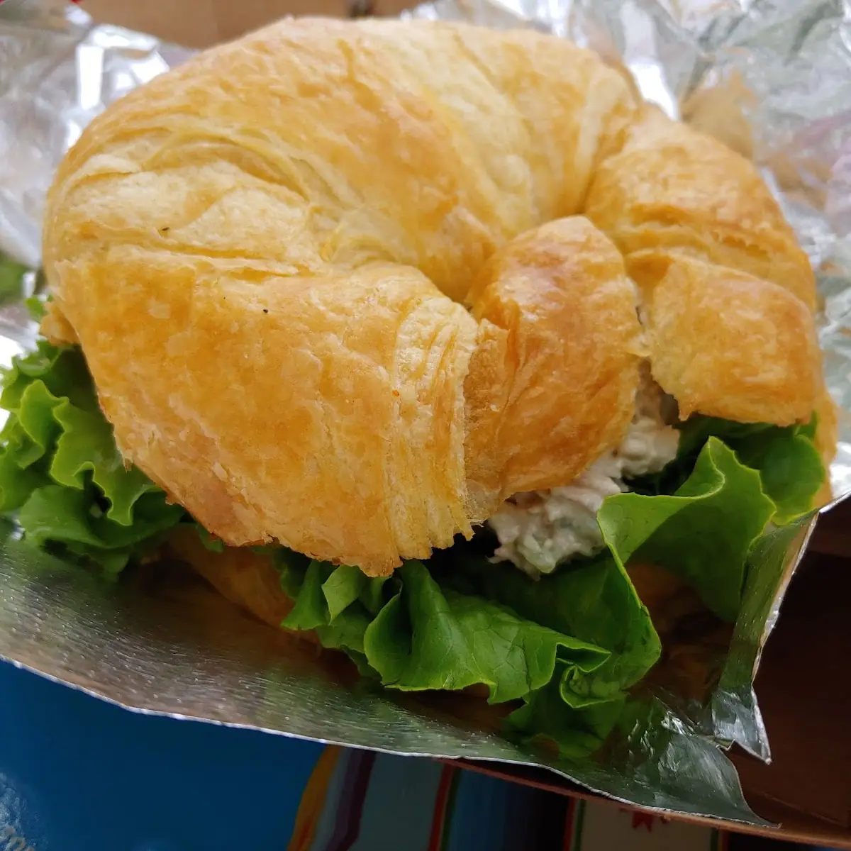 Avocado Chicken Salad Croissant