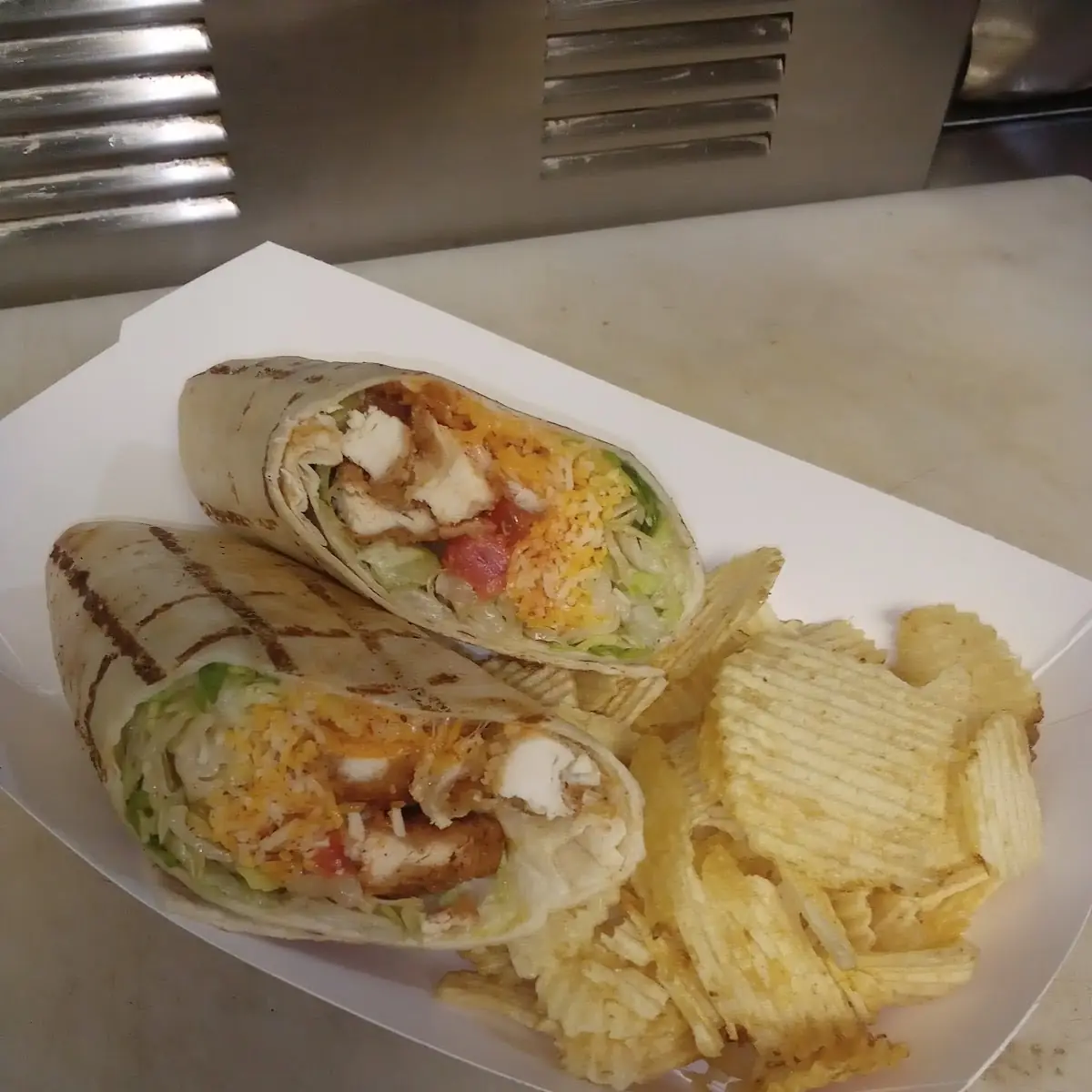 Fried Chicken Wrap