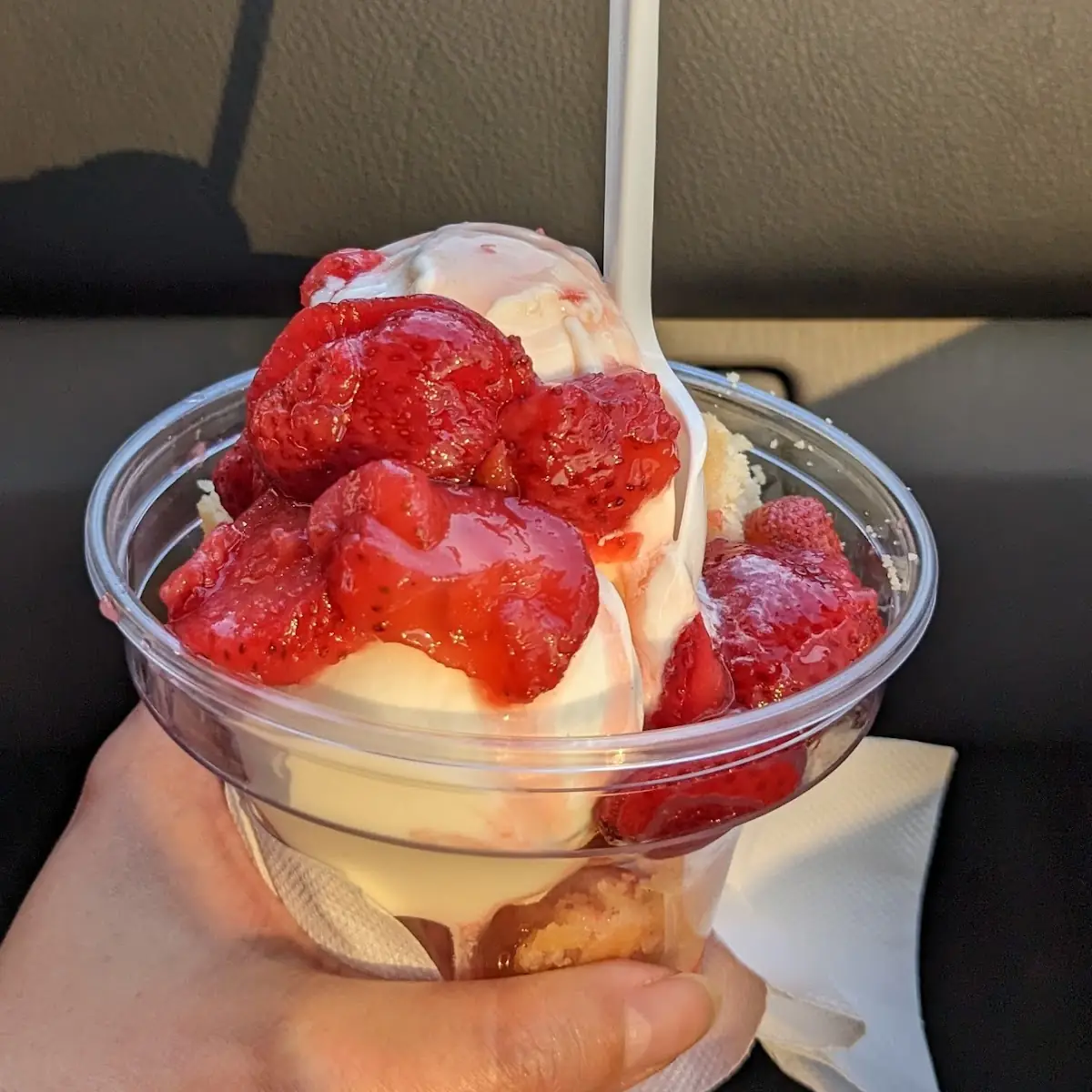 Strawberry Shortcake Sundae