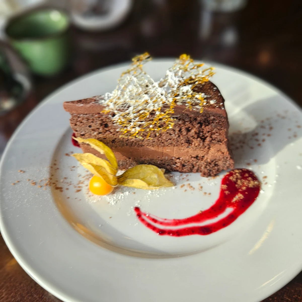 Double Chocolate Quinoa Cake