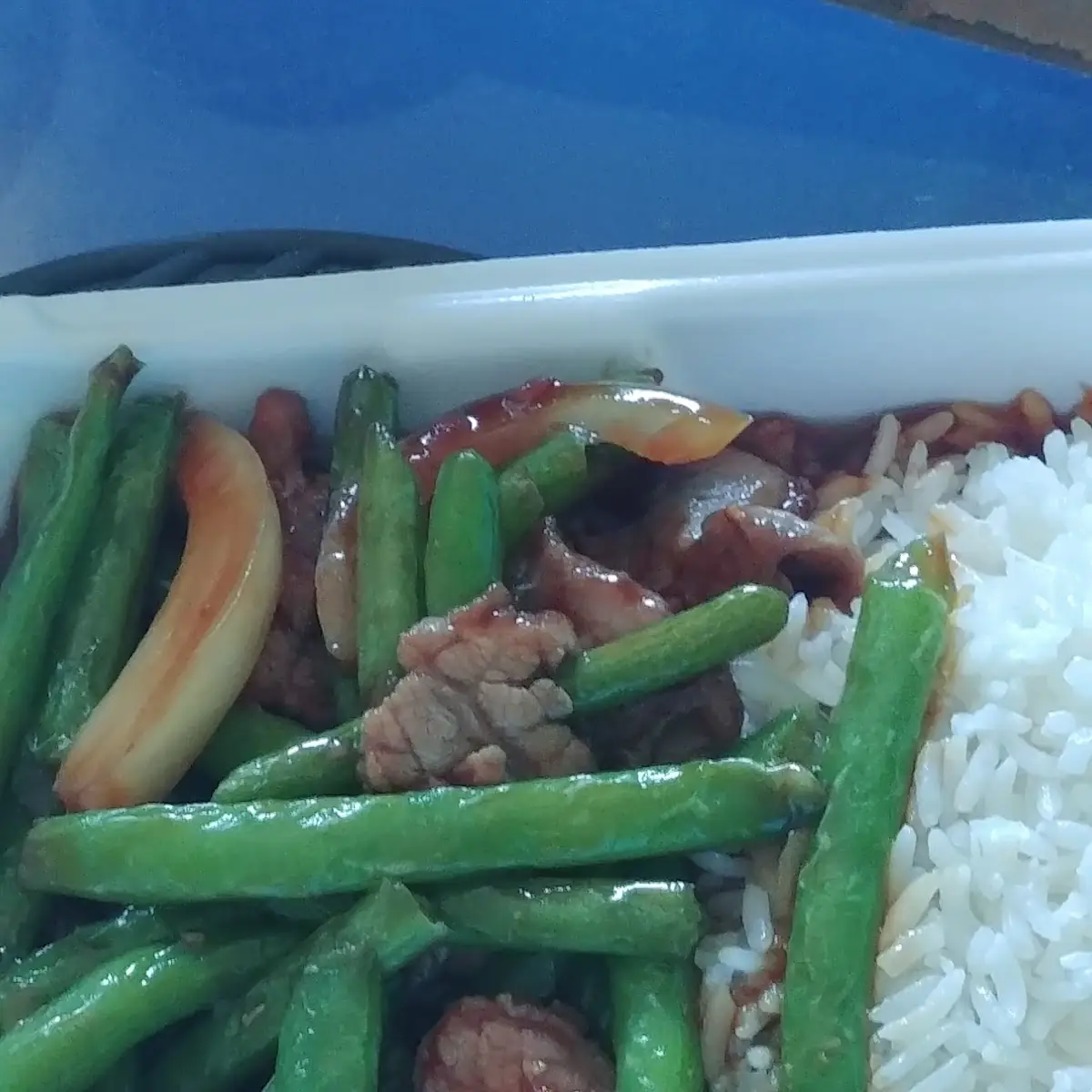 K21. Mongolian Beef On Rice
