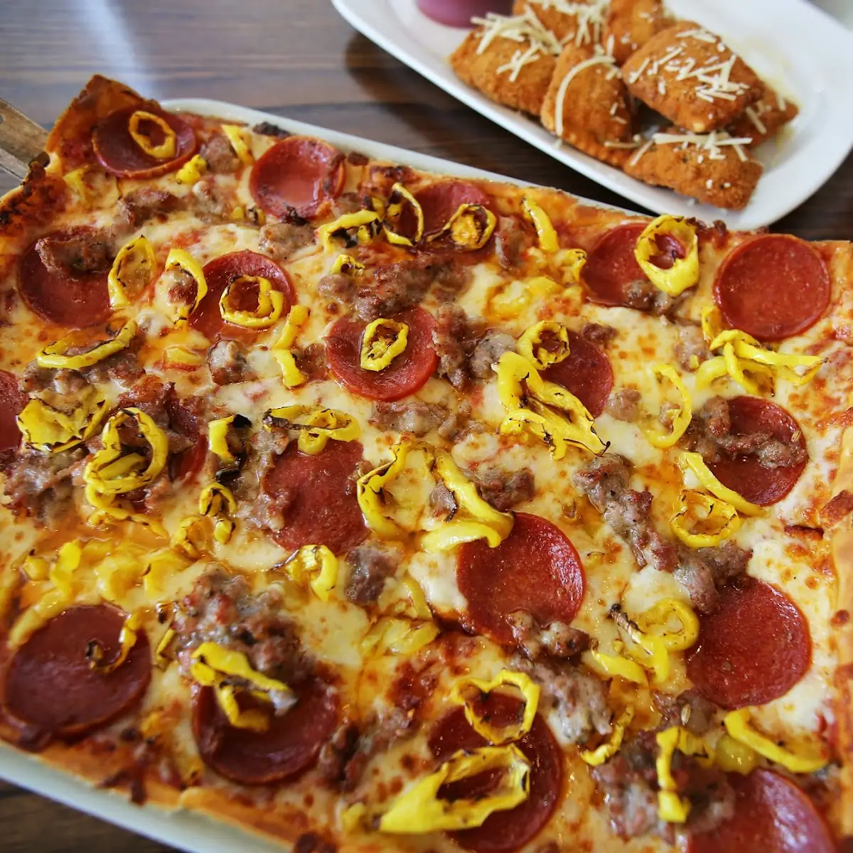 Mike's Hot Honey Pepperoni Pizza