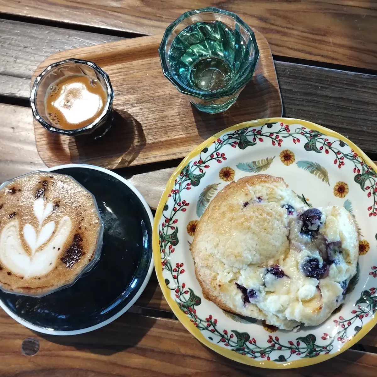 Blueberry Cream Cheese Scone