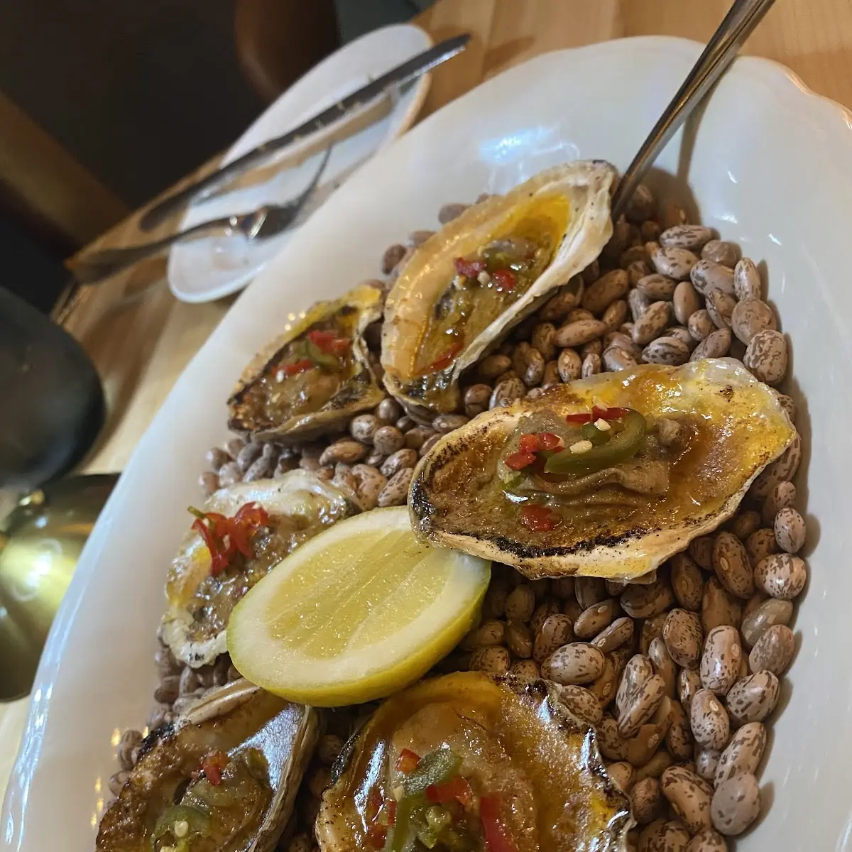 Grilled Oysters