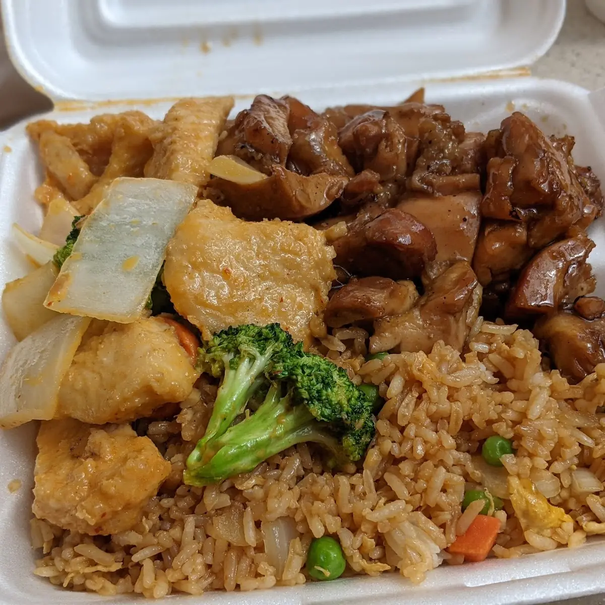 Coconut Curry Chicken Fried Rice Bourbon Chicken