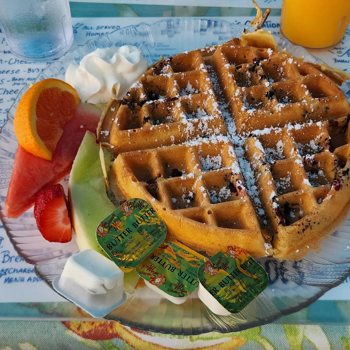 Chocolate Chip Waffles