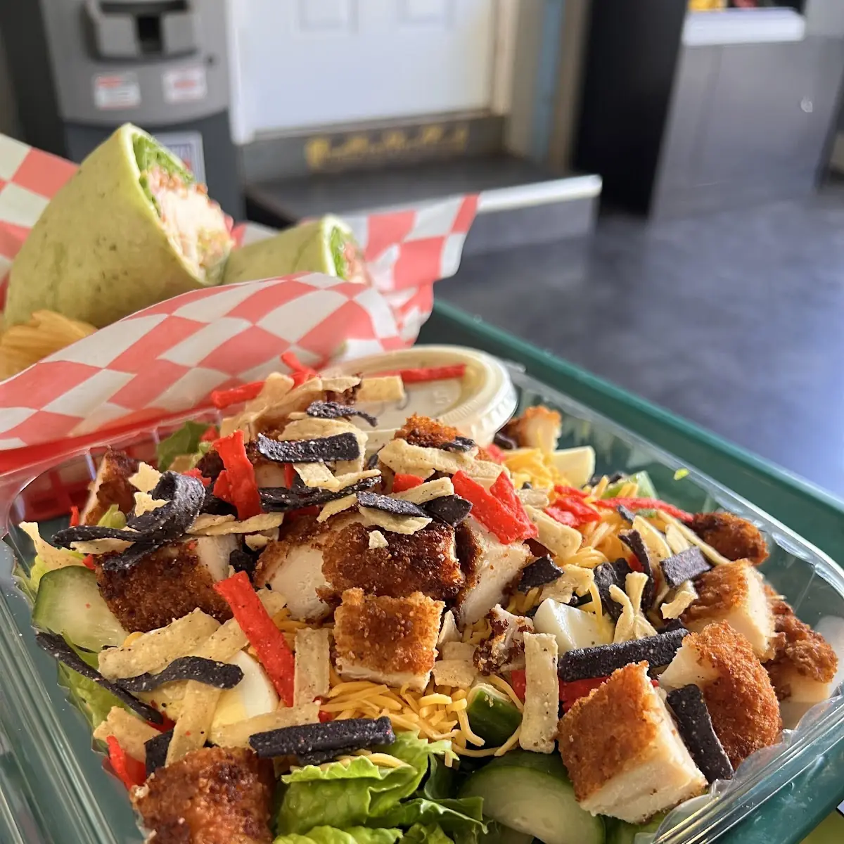 Chicken Cutlet Salad