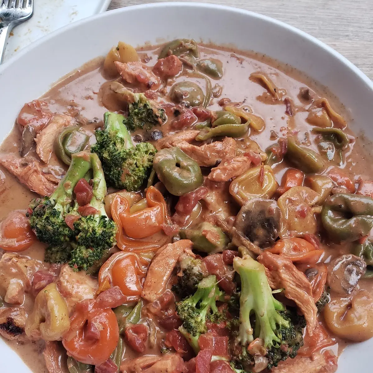 Curried Chicken and Shrimp Paella