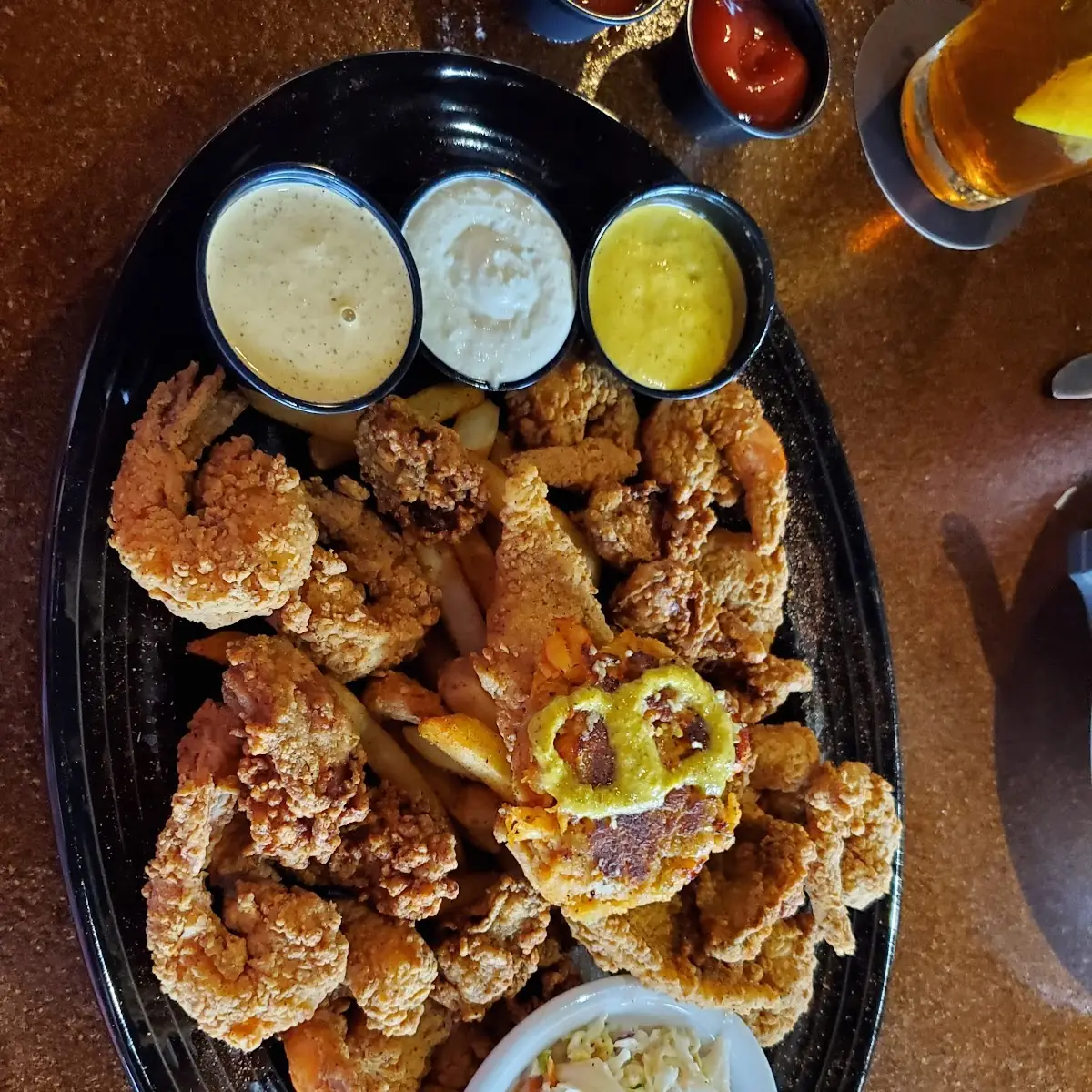 Boudreaux's Seafood Platter