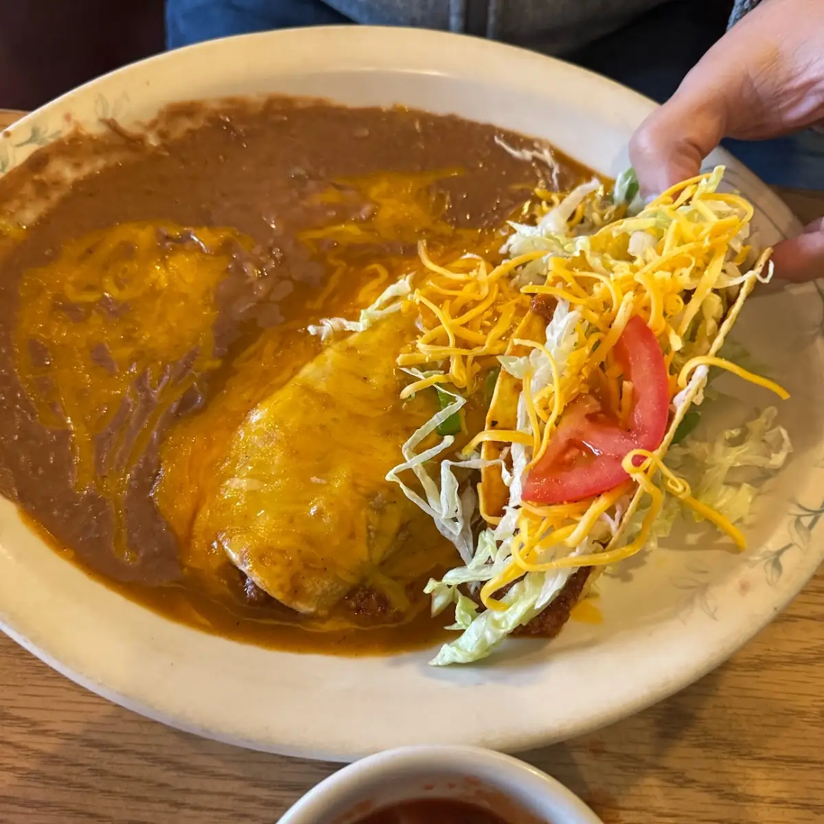 28. Enchilada poblanas