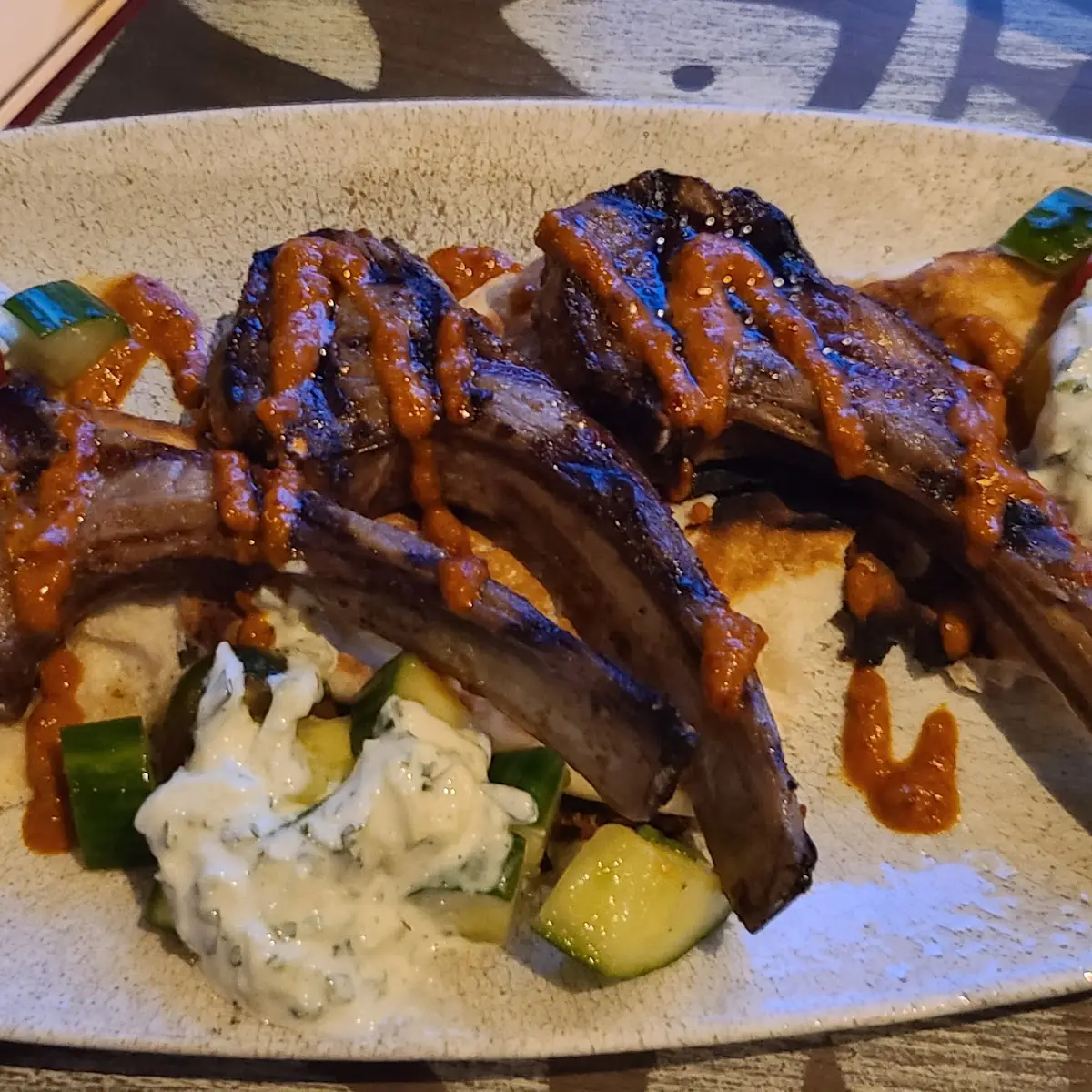 Harissa Lamb Chops