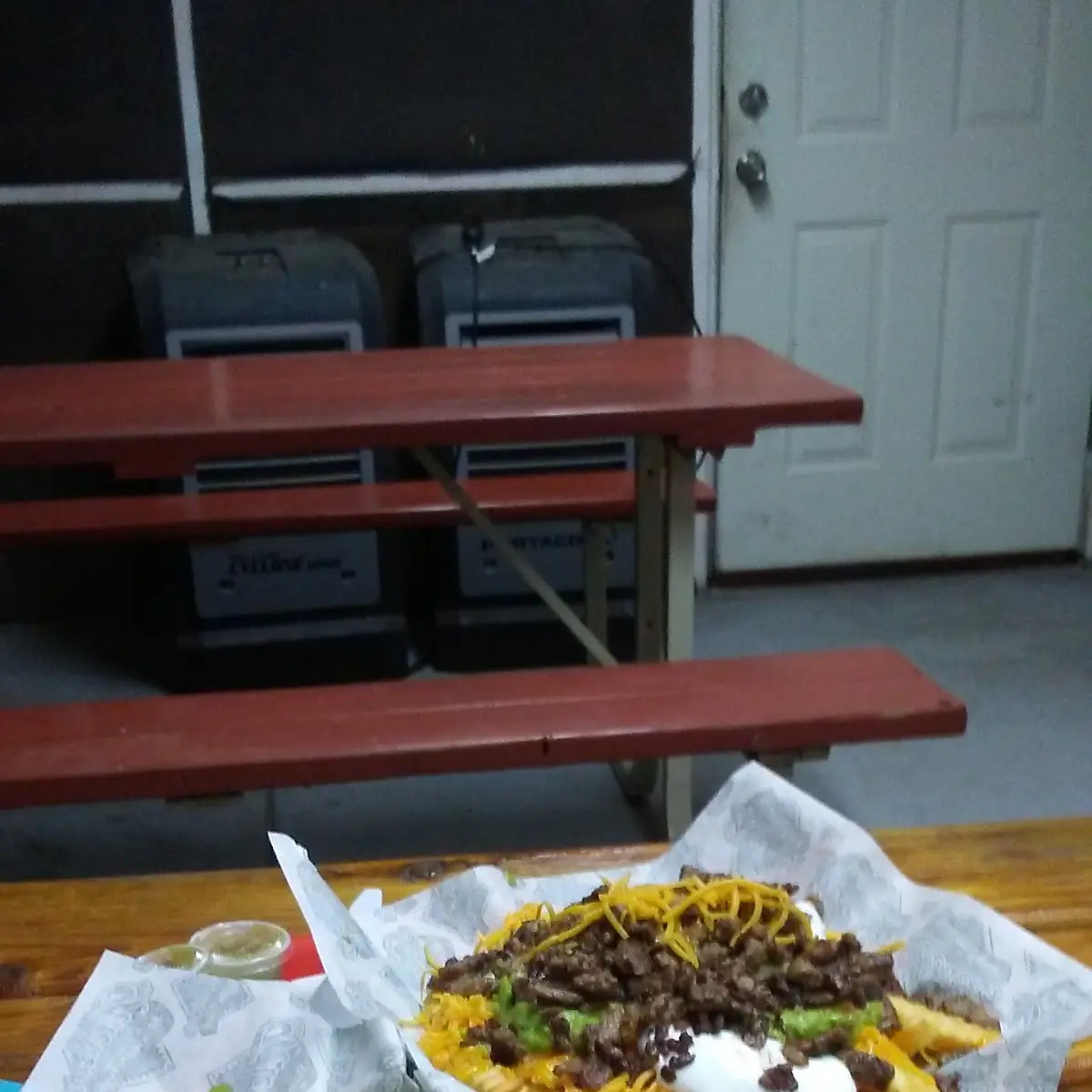 Green Chili Fries Were Great