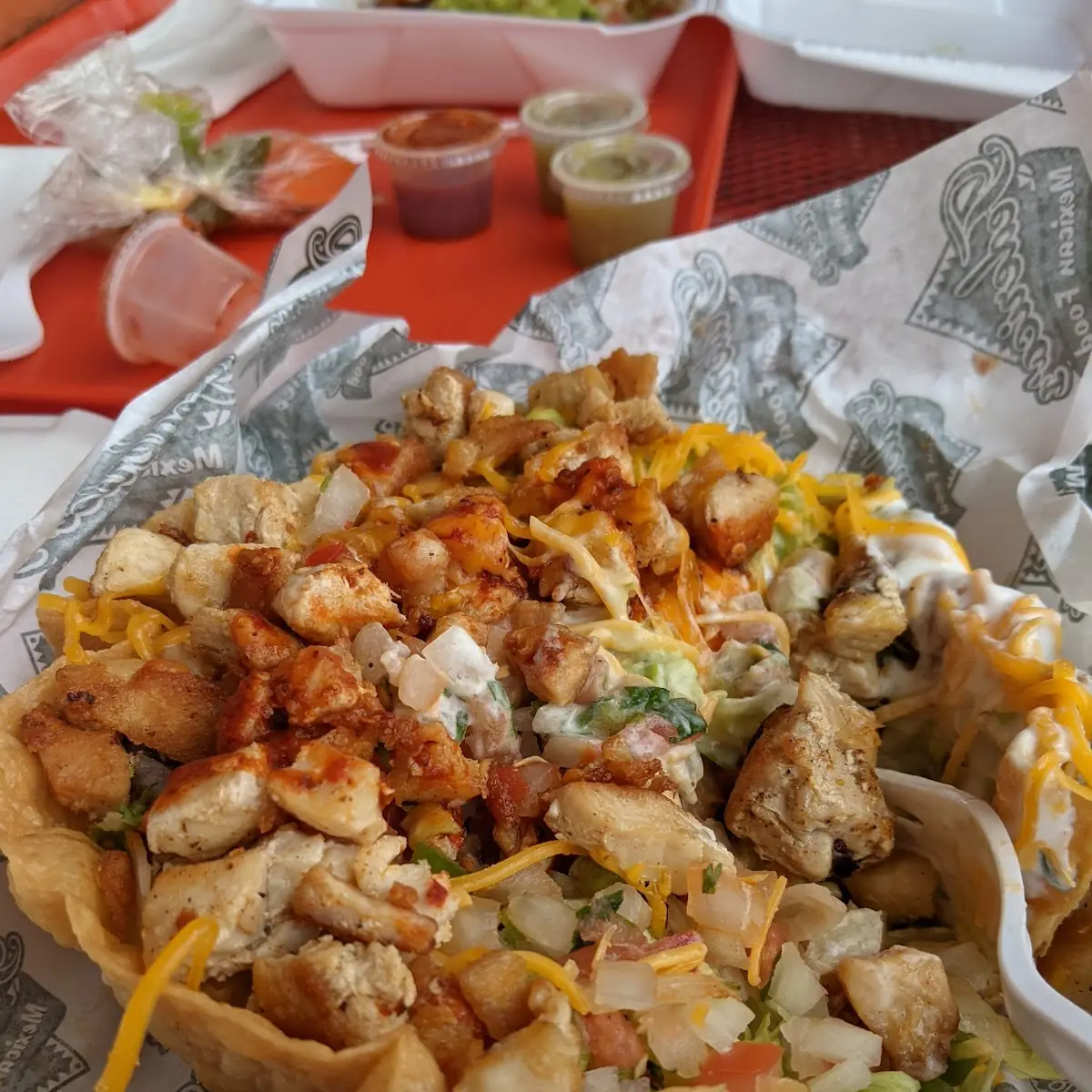 Grilled Chicken Taco Salad