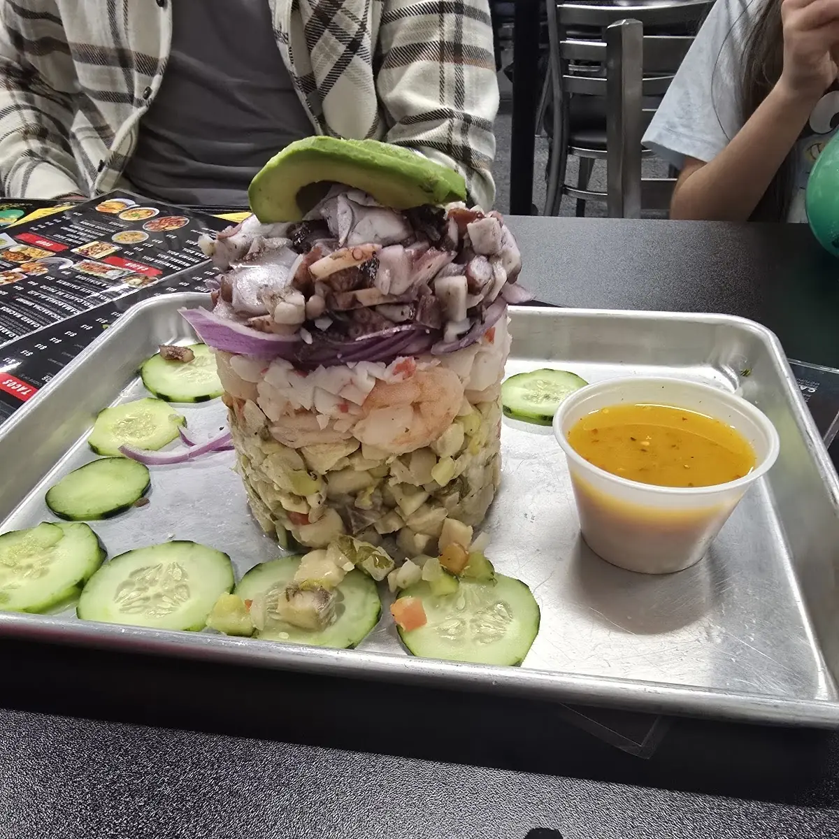 Ceviche tray