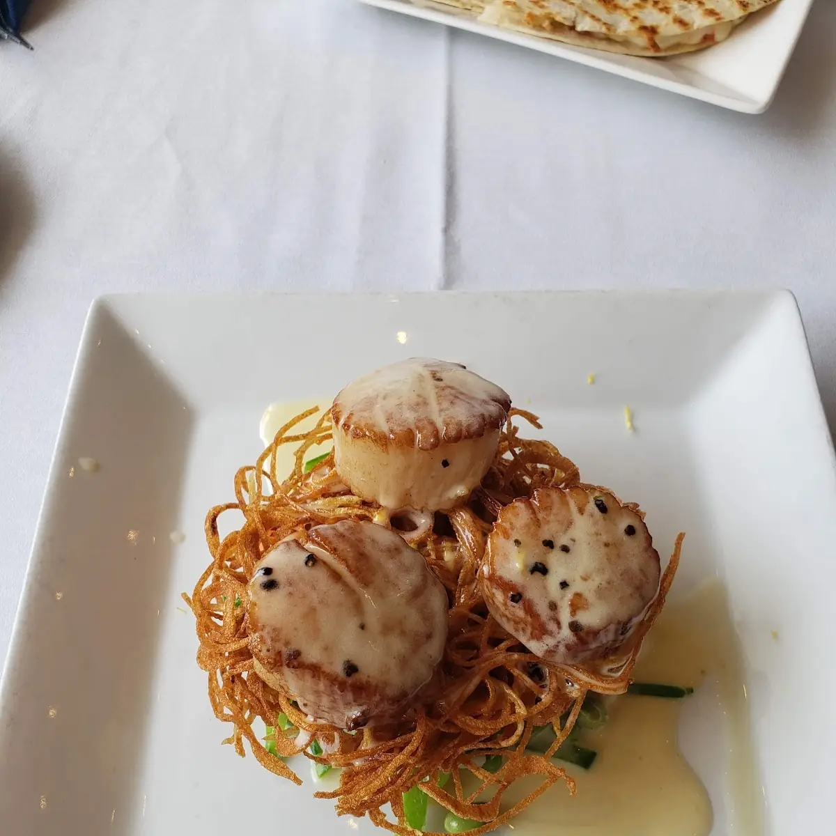 Pan Seared Scallops