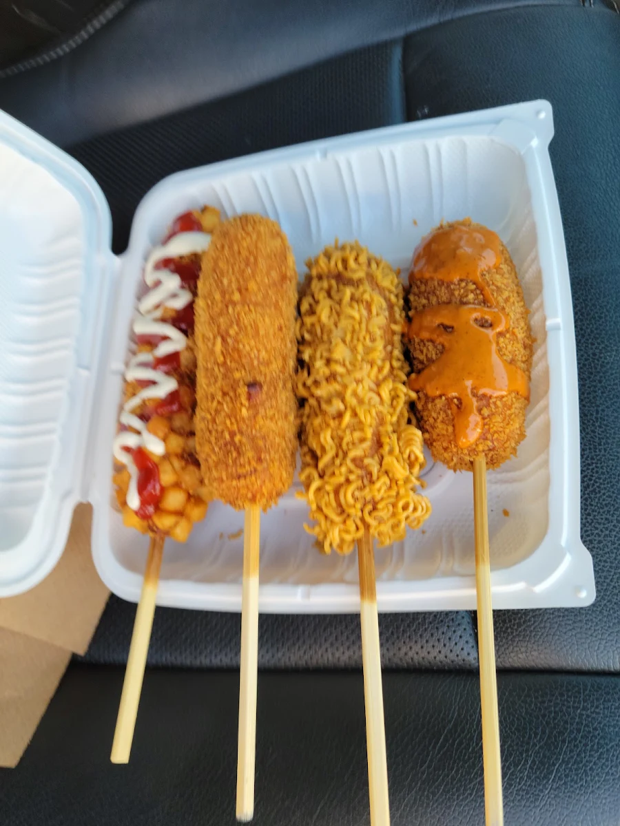 Ramen Noodle Hotdog