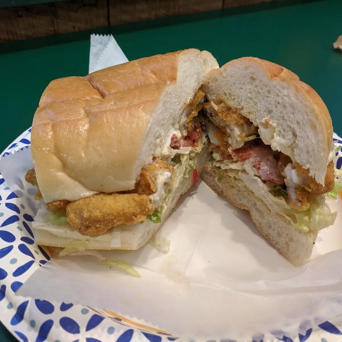 Crab Cake PO Boy