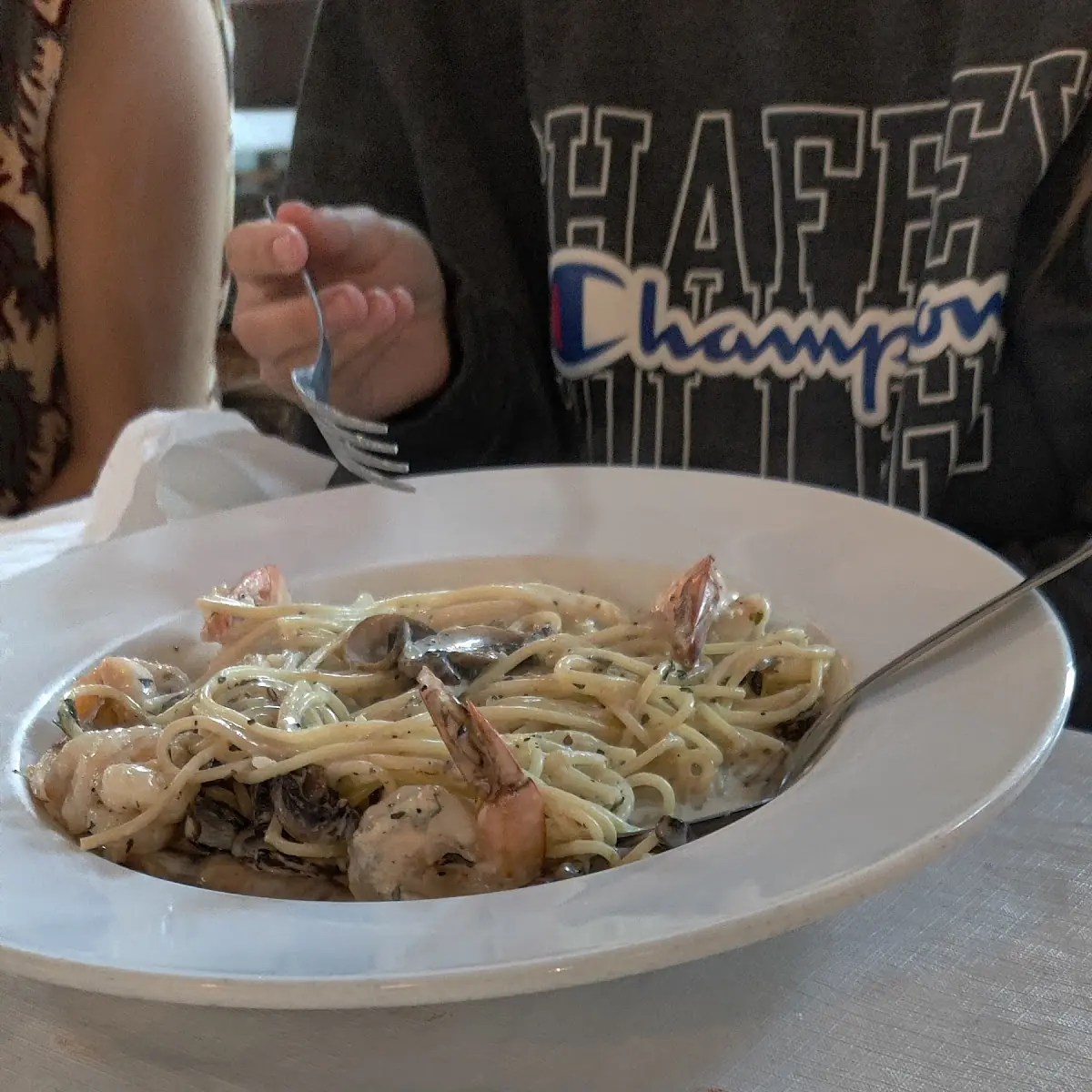 Shrimp Alfredo