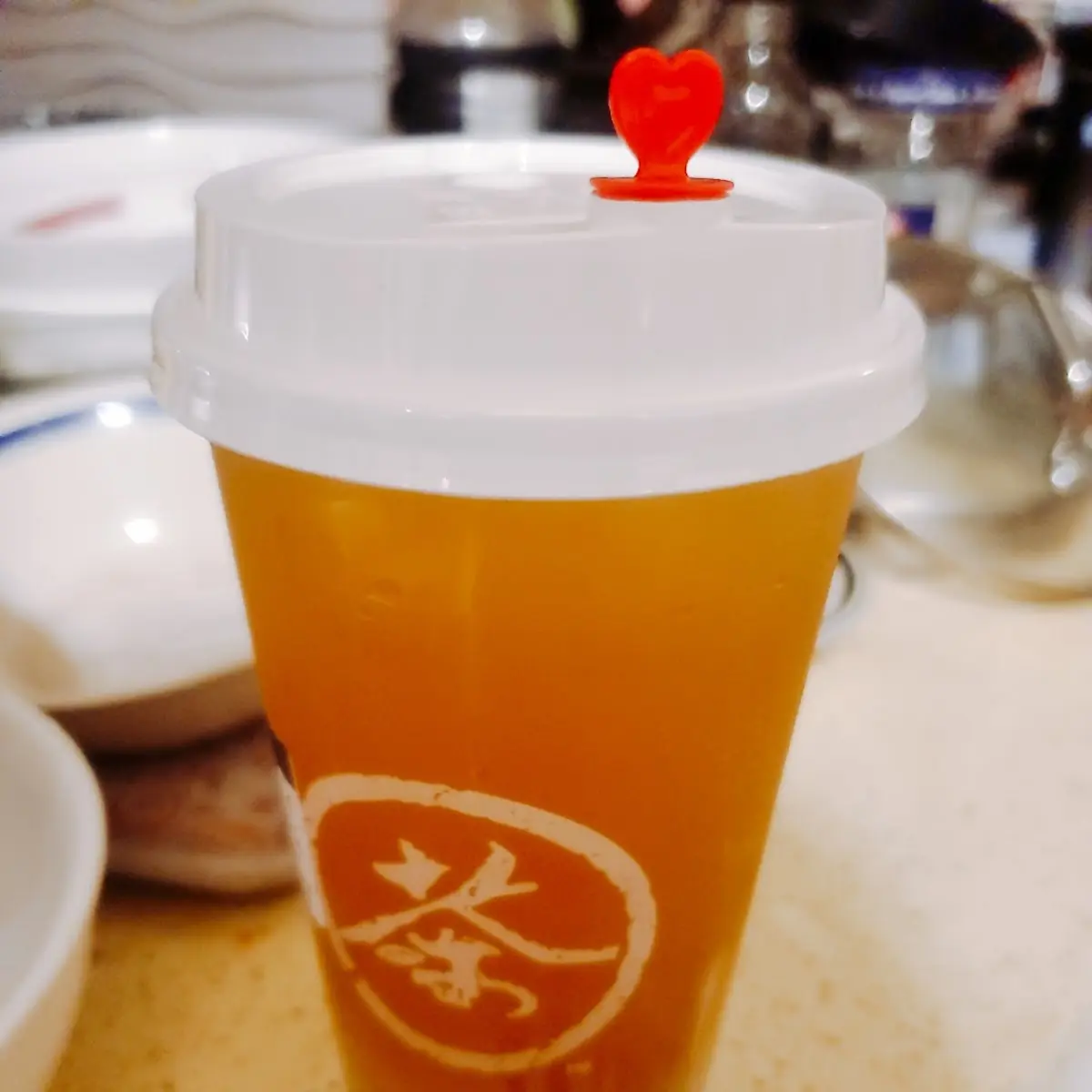 Lychee on Lychee Tea