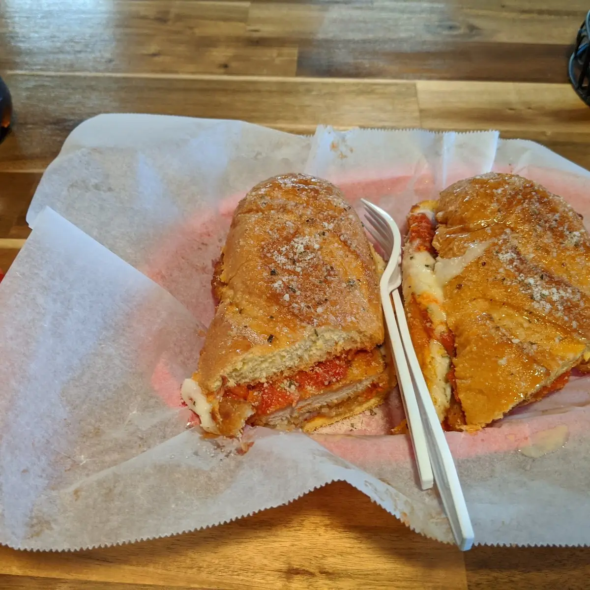 Chicken Parmesan Sandwich