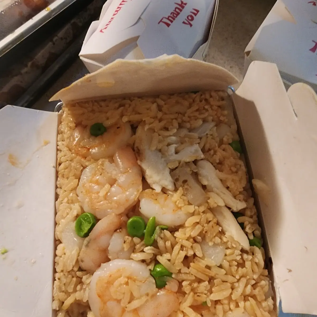 Chicken Shrimp Fried Rice