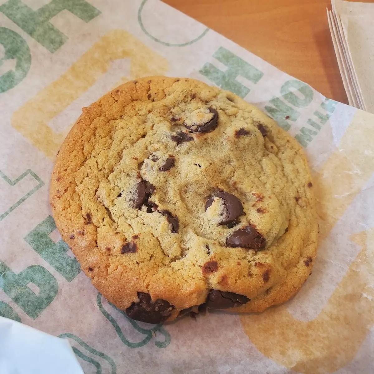 Subway Footlong Cookie