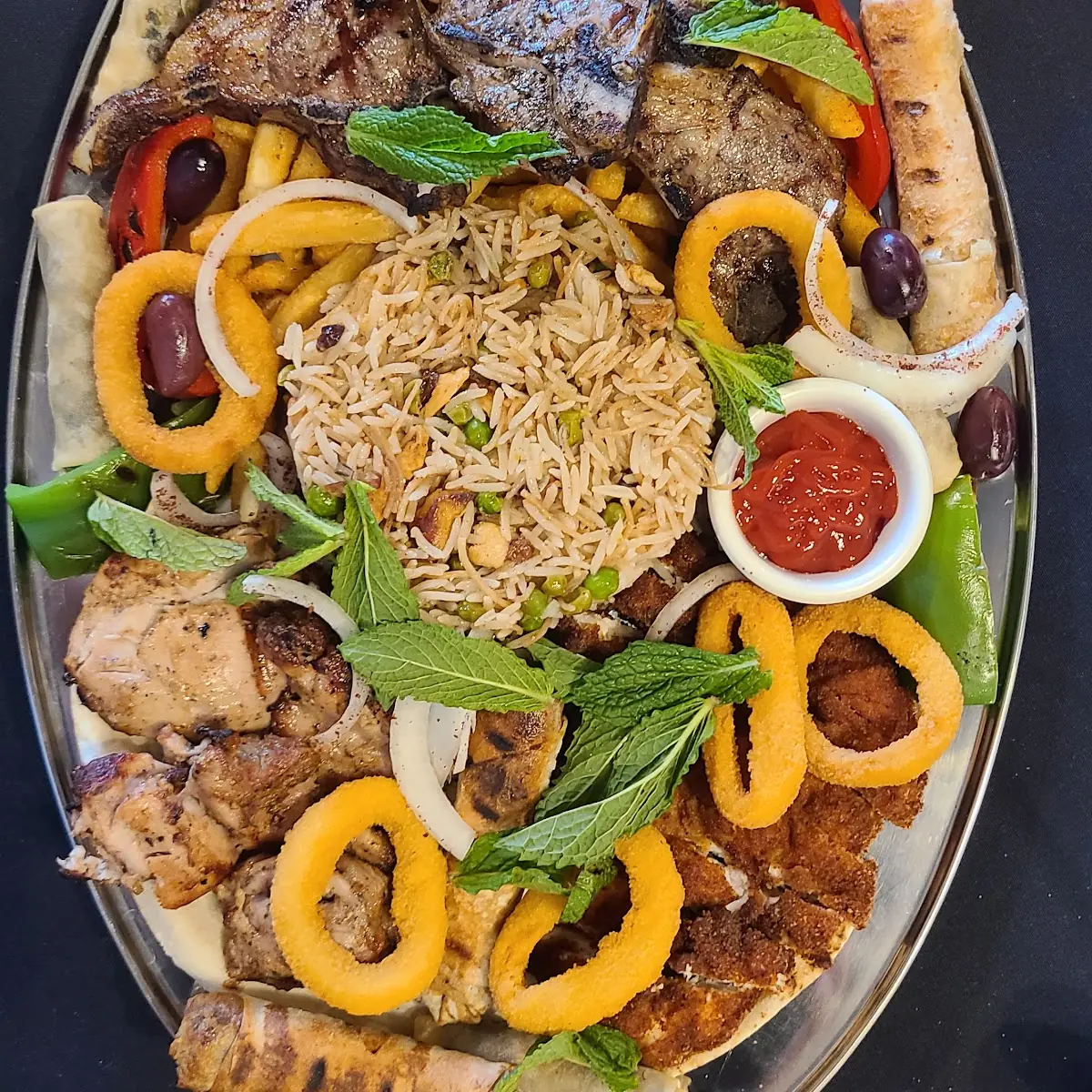 Couples Platter, Lamasso Restaurant