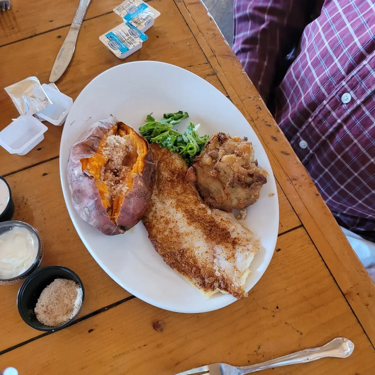 Broiled Salmon