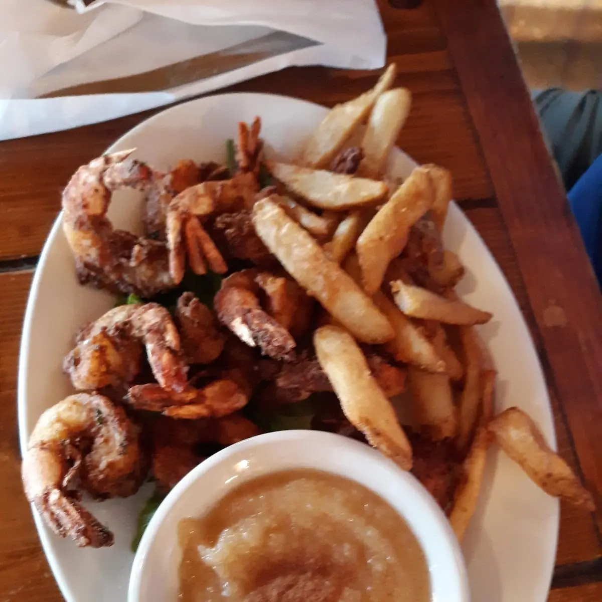 Fried Shrimp with Fries
