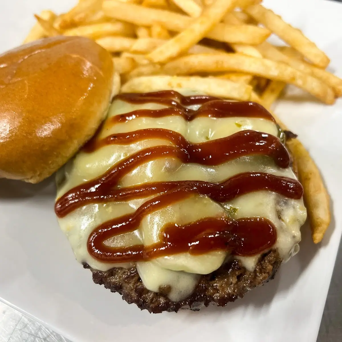 Mushroom & Swiss Burger