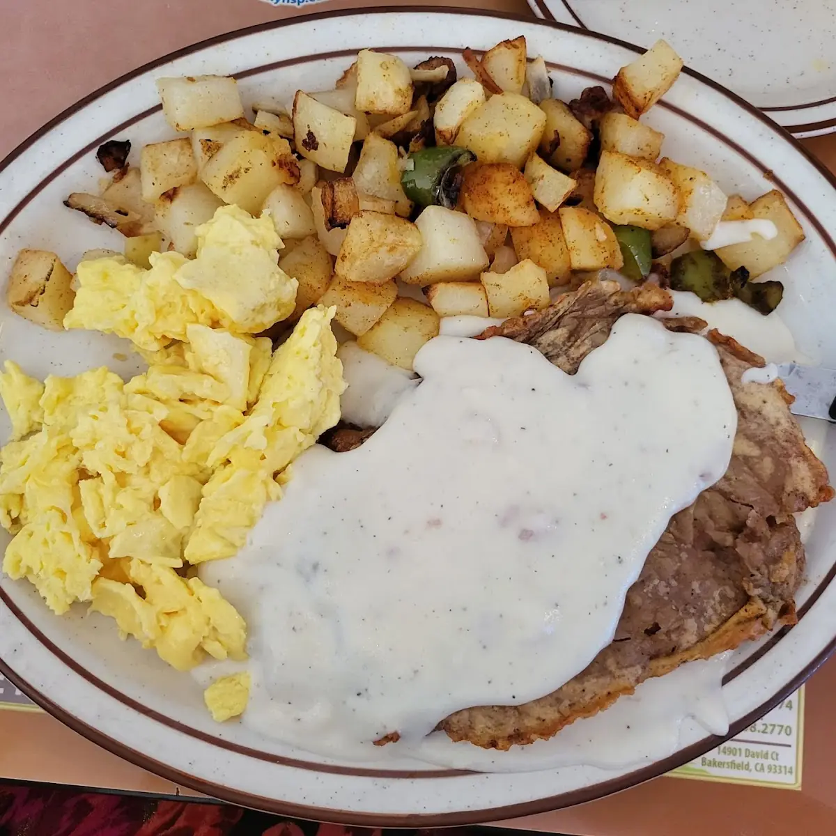Chicken Fried Steak Eggs