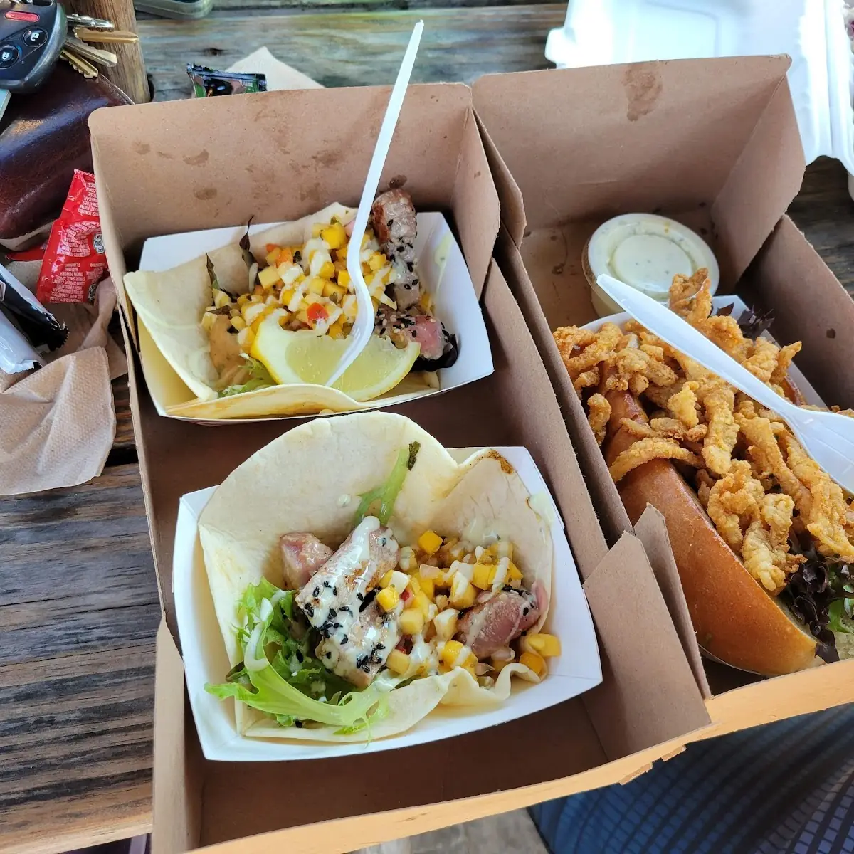 Grilled Ahi Tuna Tacos